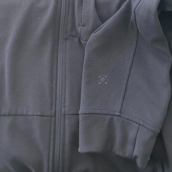 Lululemon City Sweat Zip Hoodie *Thermo Heathered Nautical Navy Size XL - Picture 8 of 10